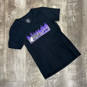 Asics Black Limited Edition Spooky Collection Short Sleeve Graphic Tee
